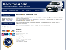 Tablet Screenshot of hsleemancommercials.co.uk